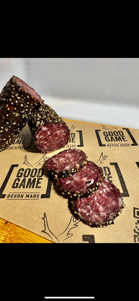 Wild Boar & Peppercorn Salami