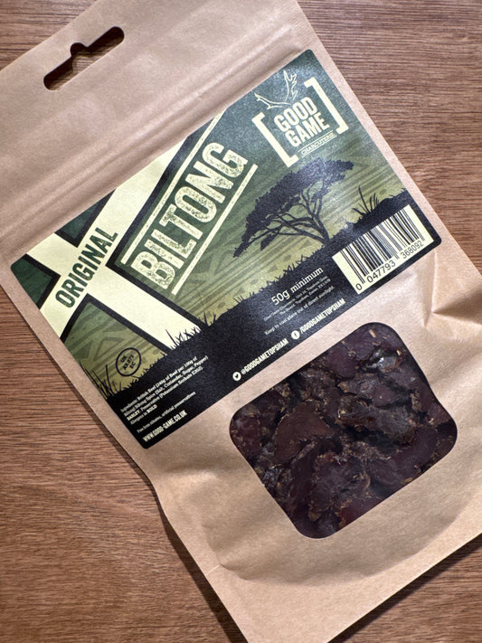Good Game Original Biltong - 50g pack