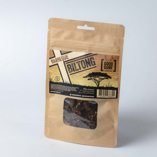 Good Game BBQ Biltong 50g pack