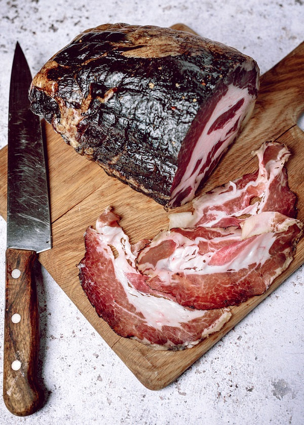 Coppa - 55g sliced pack – Good Game Charcuterie